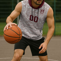 2026 World Football Host Country Mexico Custom Sleeveless Hoodie White Version