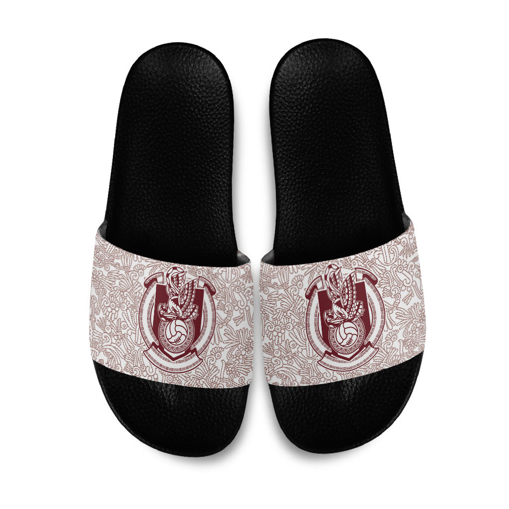 2026 World Football Host Country Mexico Slide Sandals White Version