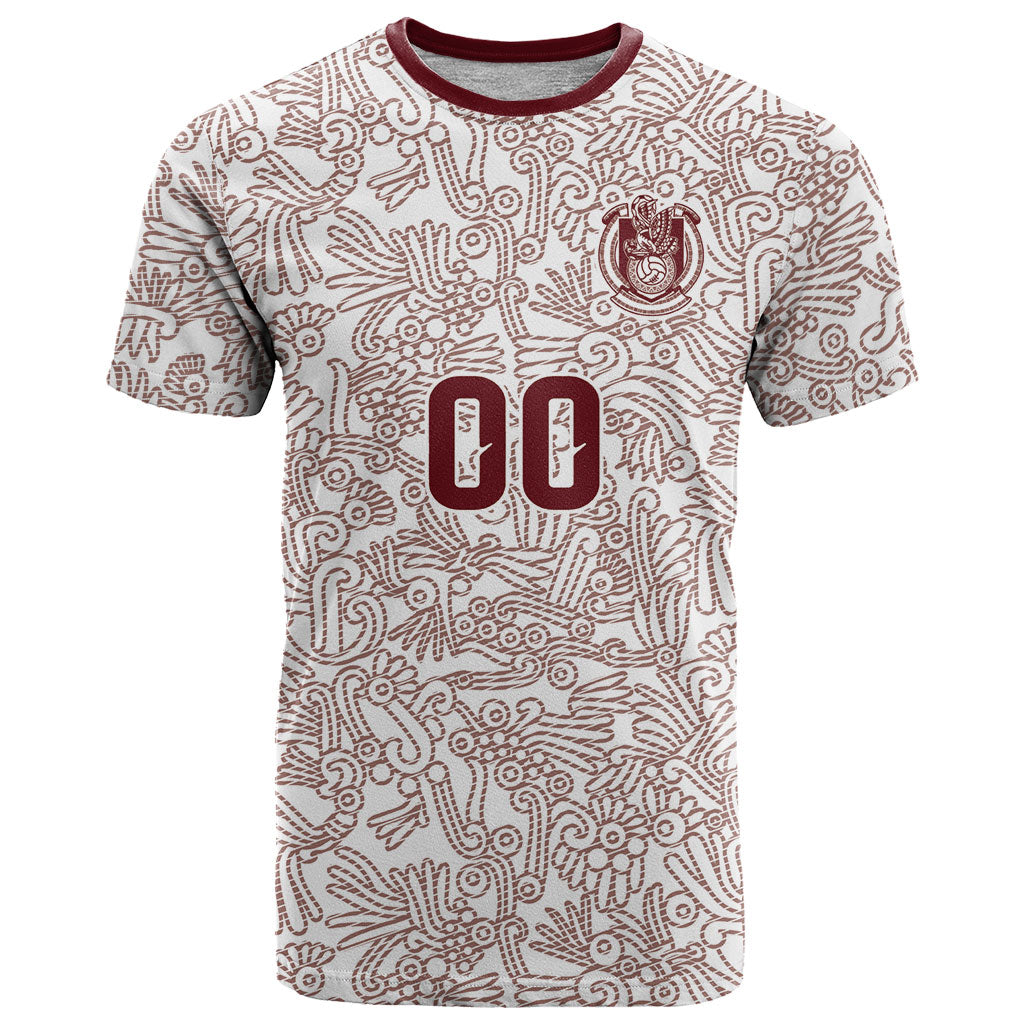 2026 World Football Host Country Mexico Custom T Shirt White Version