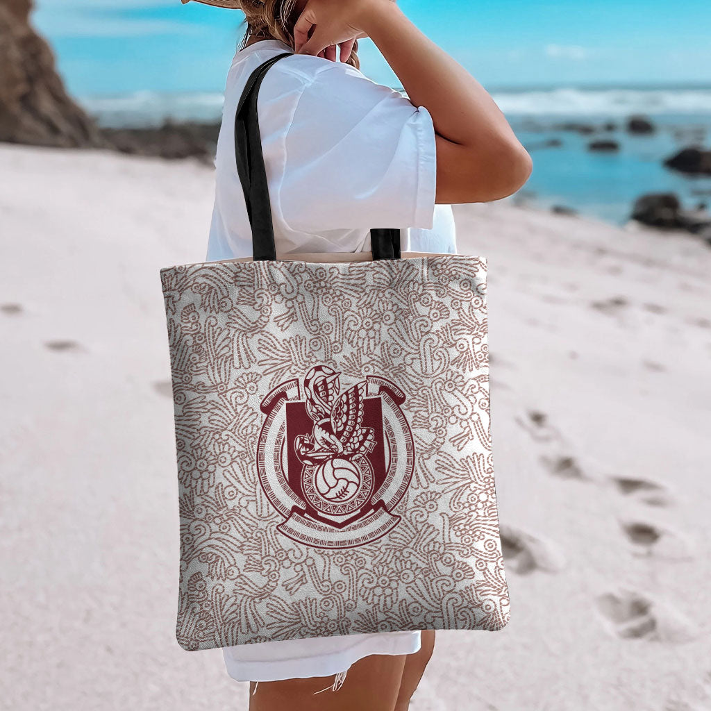 2026 World Football Host Country Mexico Tote Bag White Version