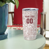 2026 World Football Host Country Mexico Custom Tumbler Cup White Version