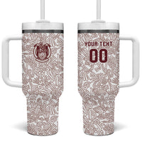 2026 World Football Host Country Mexico Custom Tumbler With Handle White Version
