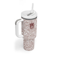 2026 World Football Host Country Mexico Custom Tumbler With Handle White Version
