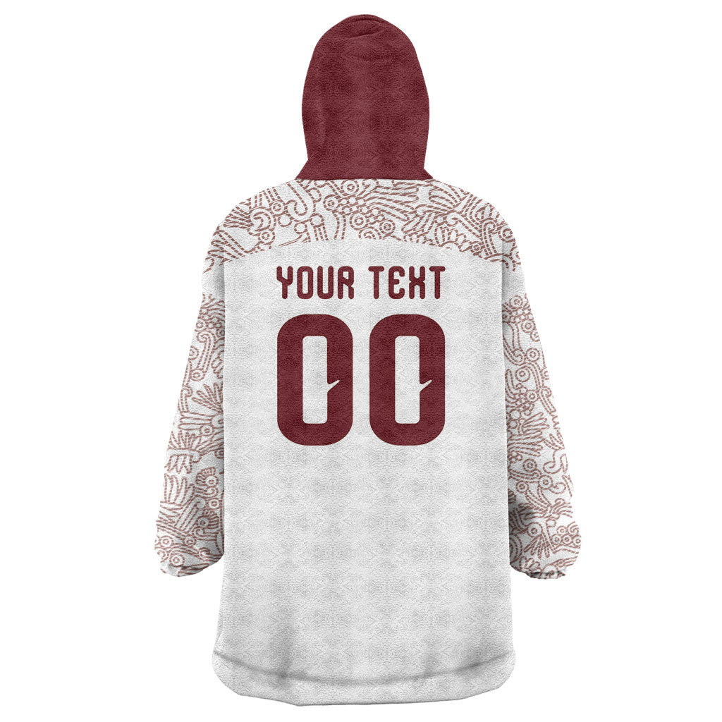 2026 World Football Host Country Mexico Custom Wearable Blanket Hoodie White Version