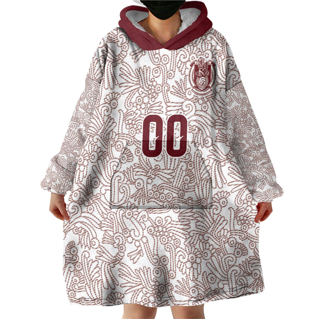 2026 World Football Host Country Mexico Custom Wearable Blanket Hoodie White Version