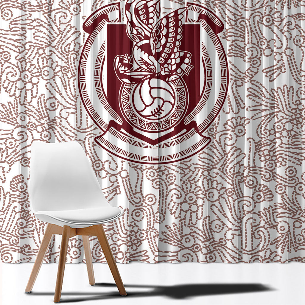 2026 World Football Host Country Mexico Window Curtain White Version