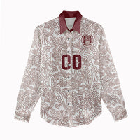 2026 World Football Host Country Mexico Custom Women Casual Shirt White Version