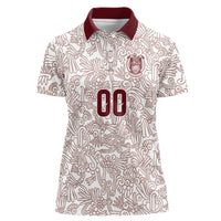 2026 World Football Host Country Mexico Custom Women Polo Shirt White Version
