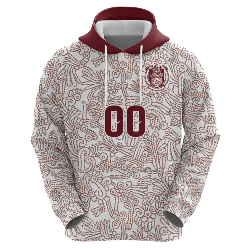 2026 World Football Host Country Mexico Custom Zip Hoodie White Version