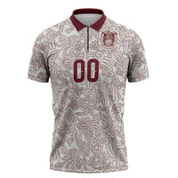 2026 World Football Host Country Mexico Custom Zipper Polo Shirt White Version