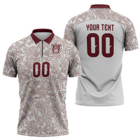 2026 World Football Host Country Mexico Custom Zipper Polo Shirt White Version