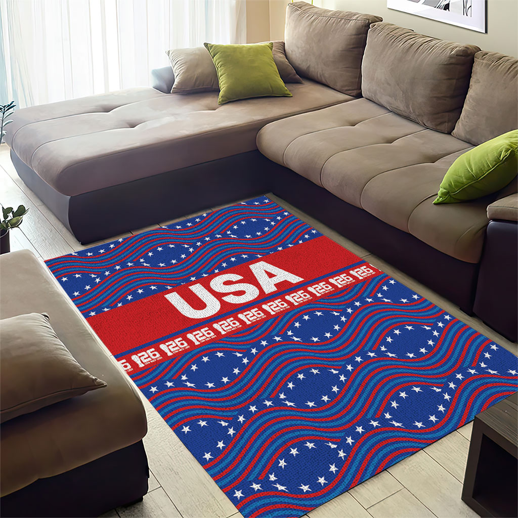 2026 World Football Host Country United States Area Rug