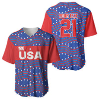 2026 World Football Host Country United States Custom Baseball Jersey