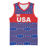 2026 World Football Host Country United States Custom Basketball Jersey