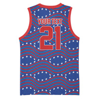 2026 World Football Host Country United States Custom Basketball Jersey