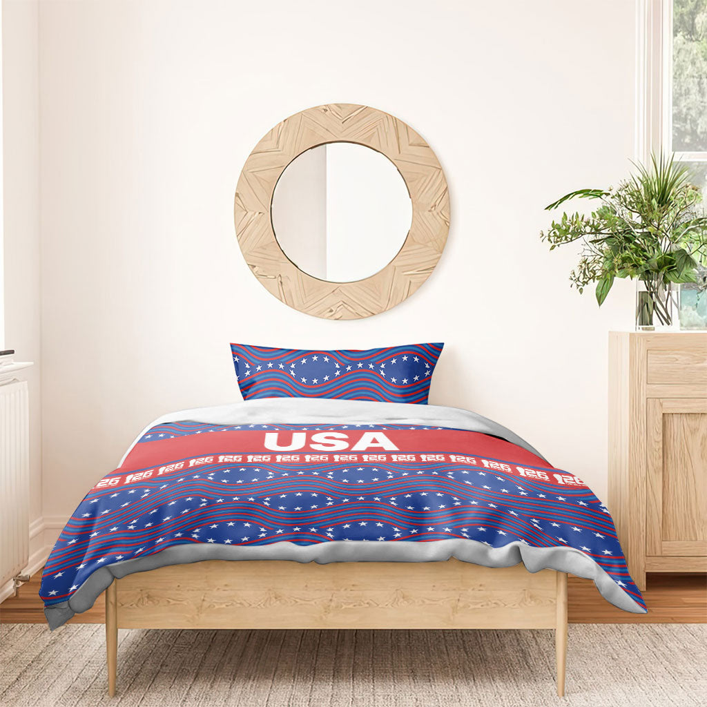 2026 World Football Host Country United States Bedding Set