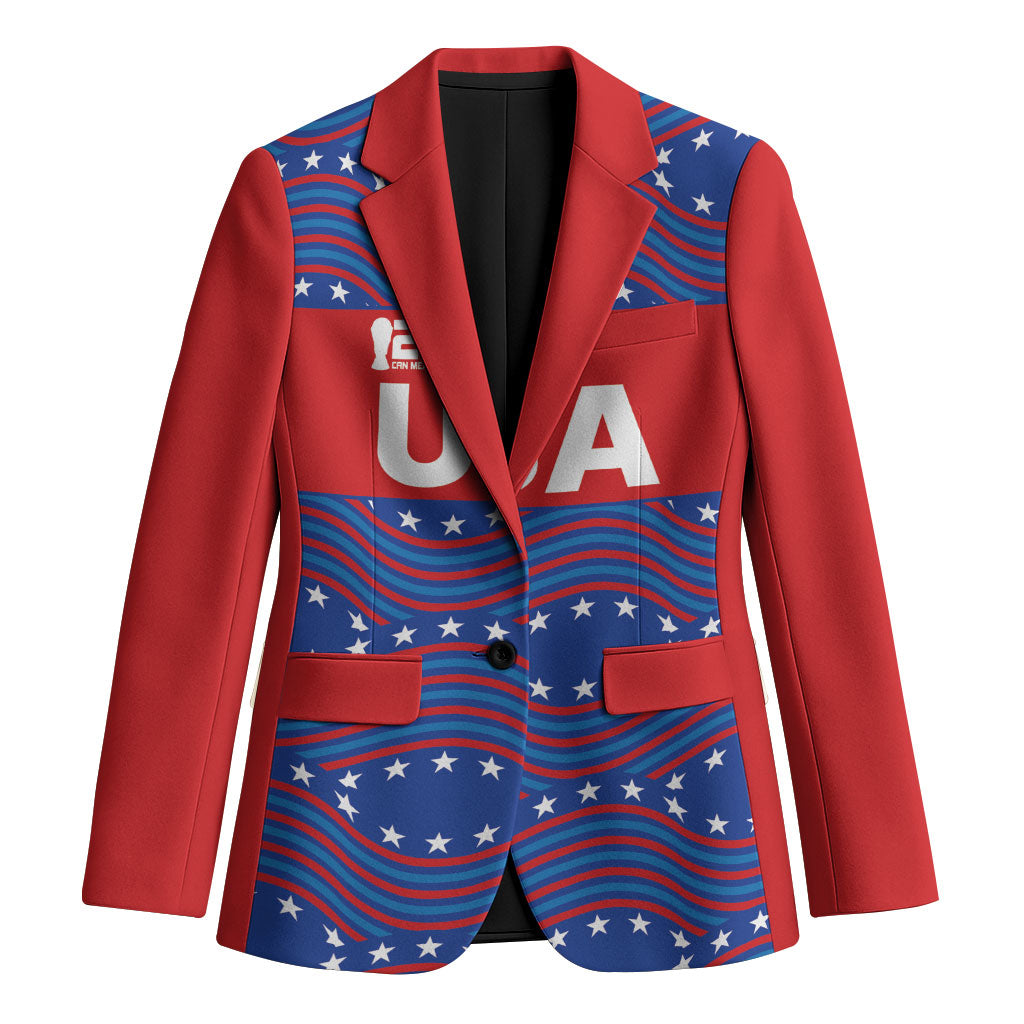2026 World Football Host Country United States Custom Blazer