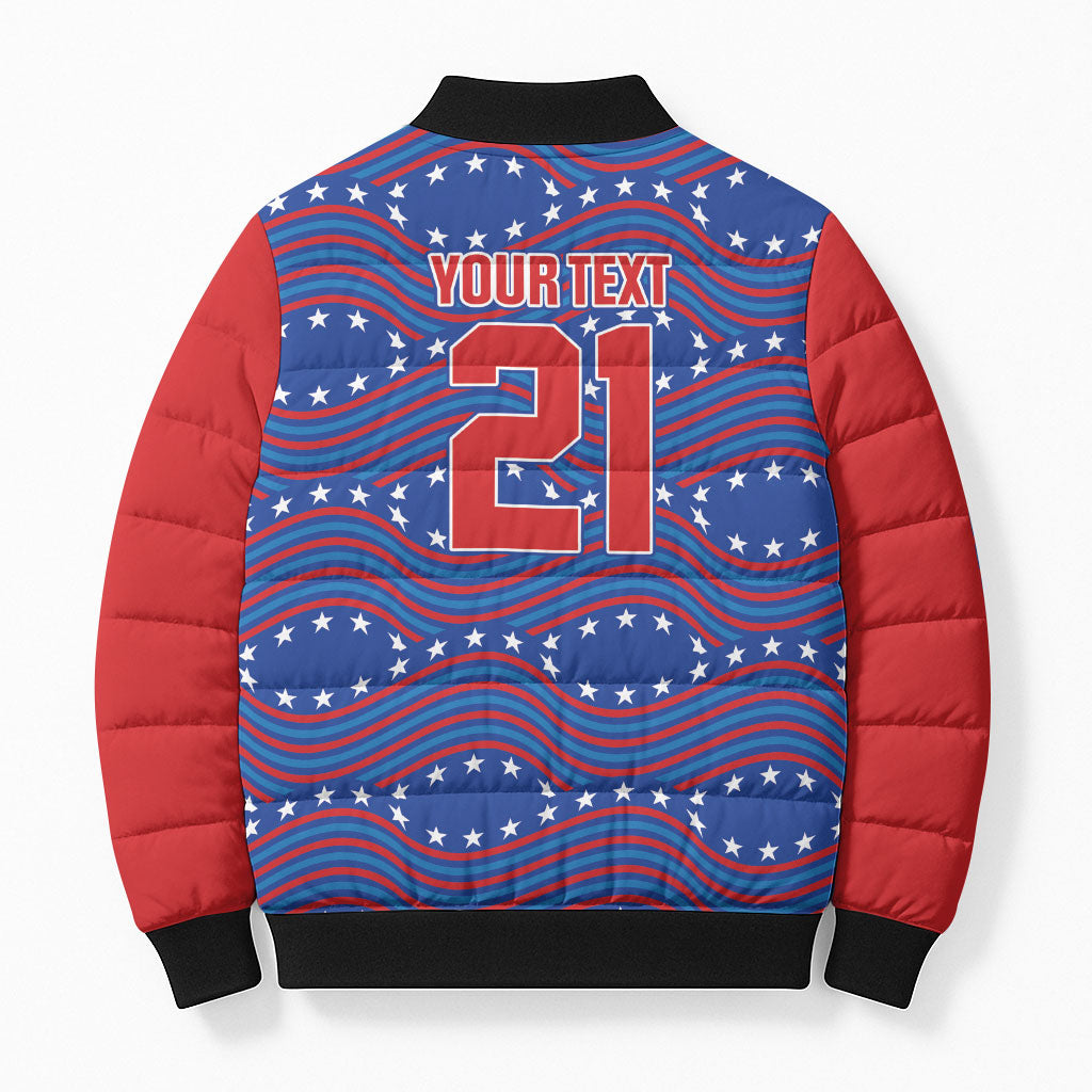 2026 World Football Host Country United States Custom Bomber Puffer Jacket