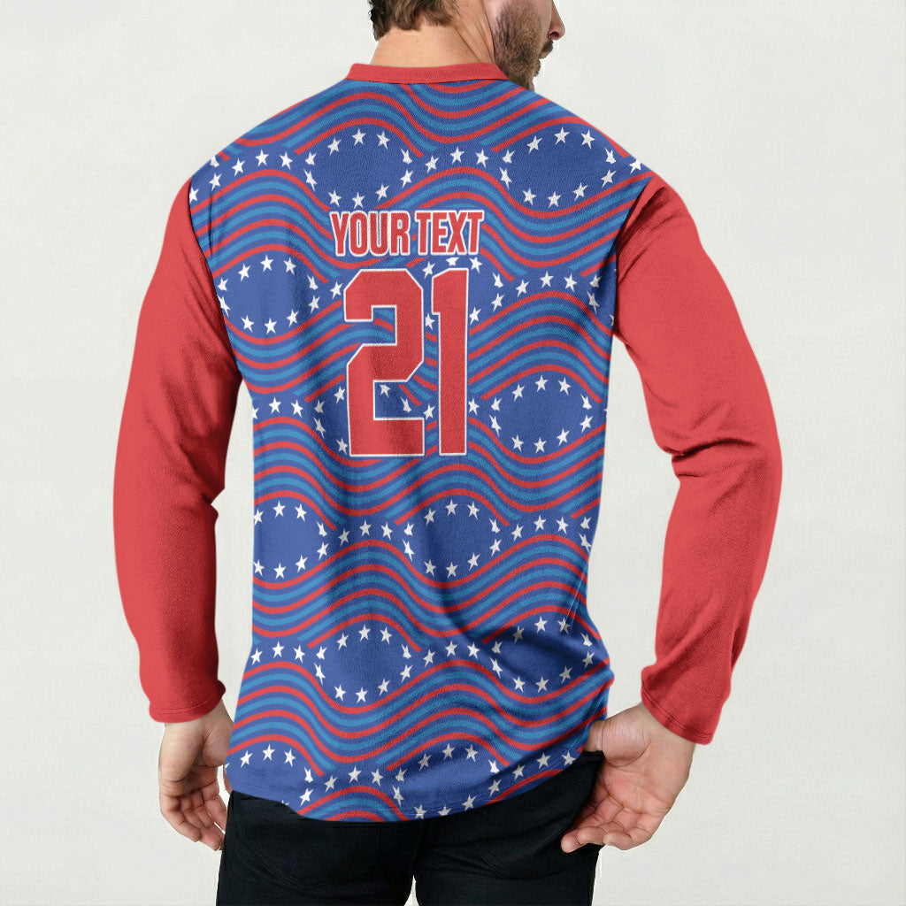 2026 World Football Host Country United States Custom Button Sweatshirt