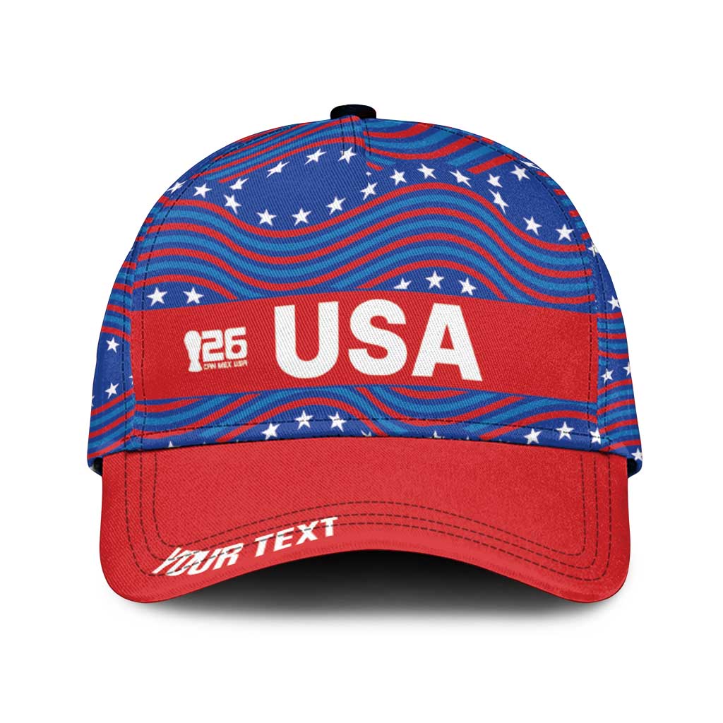2026 World Football Host Country United States Personalized Classic Cap