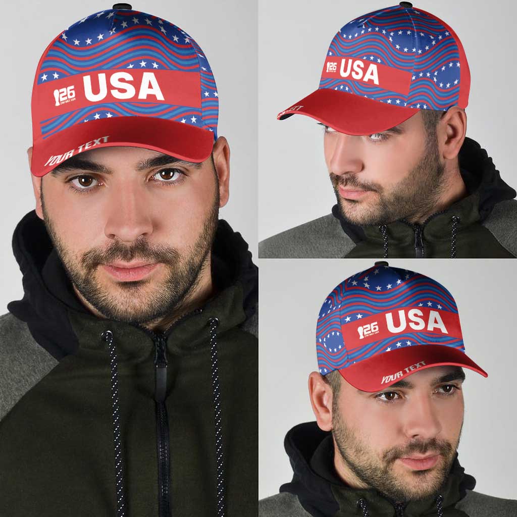 2026 World Football Host Country United States Personalized Classic Cap