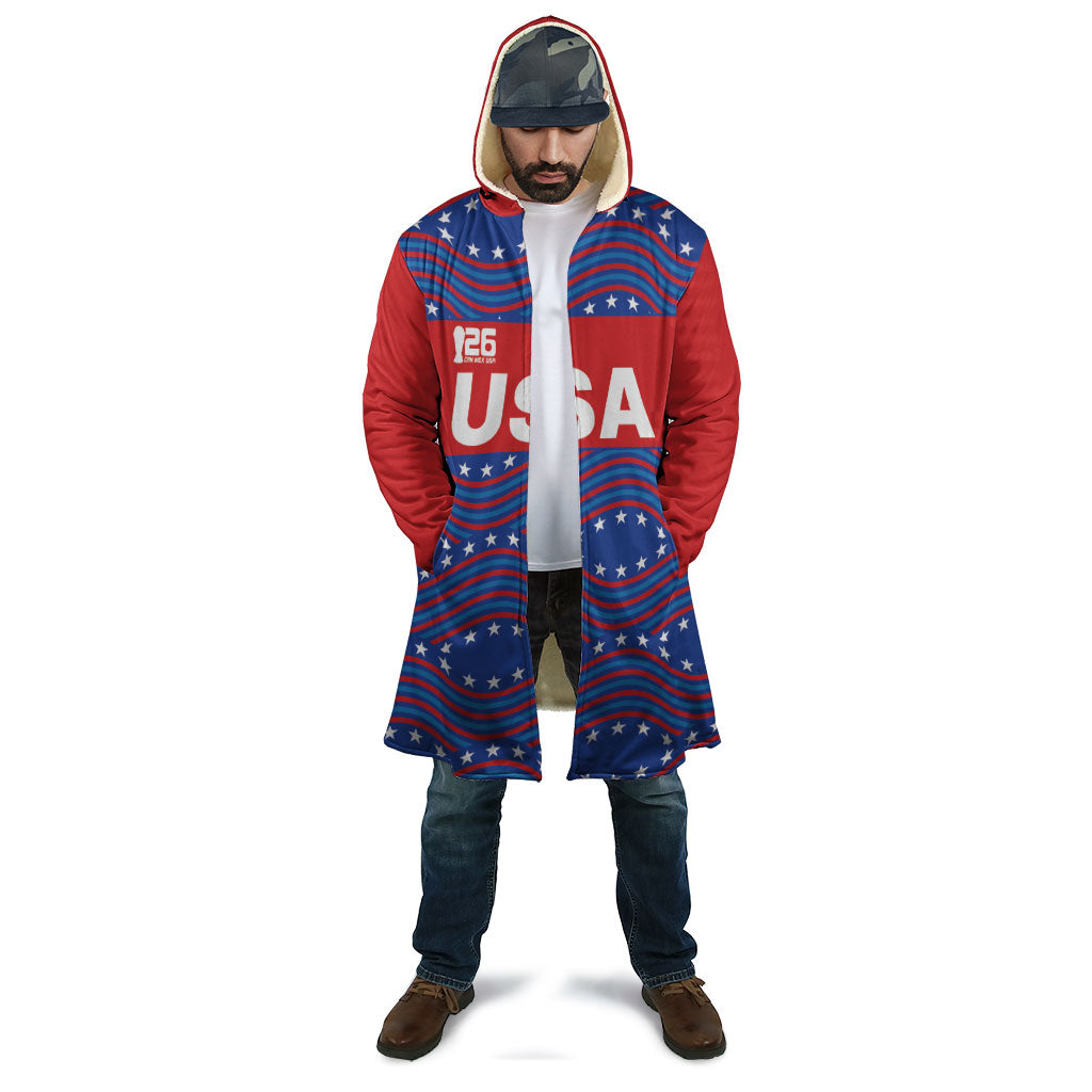 2026 World Football Host Country United States Custom Cloak
