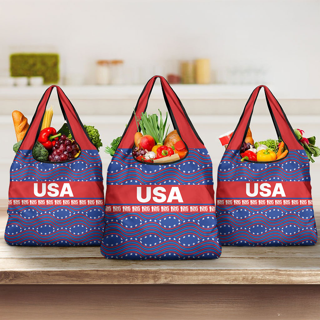 2026 World Football Host Country United States Grocery Bag