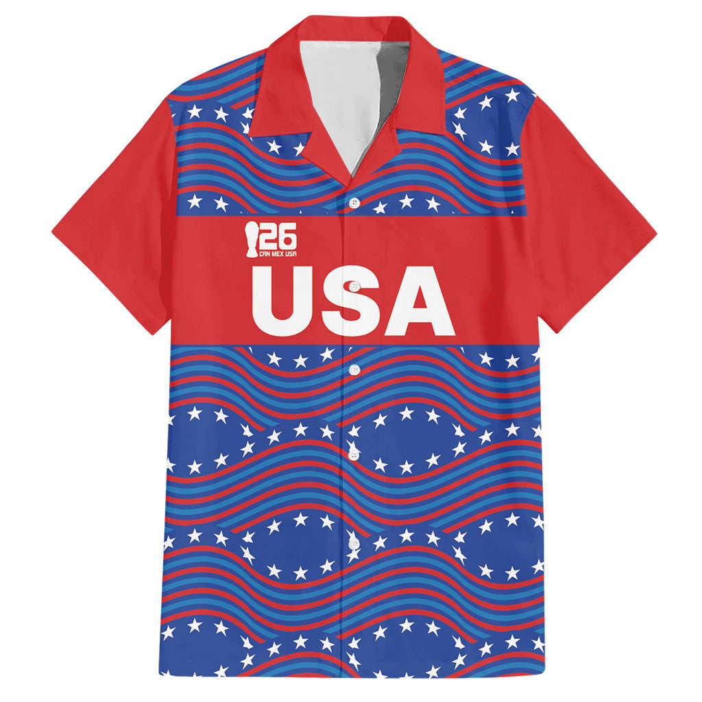 2026 World Football Host Country United States Custom Hawaiian Shirt