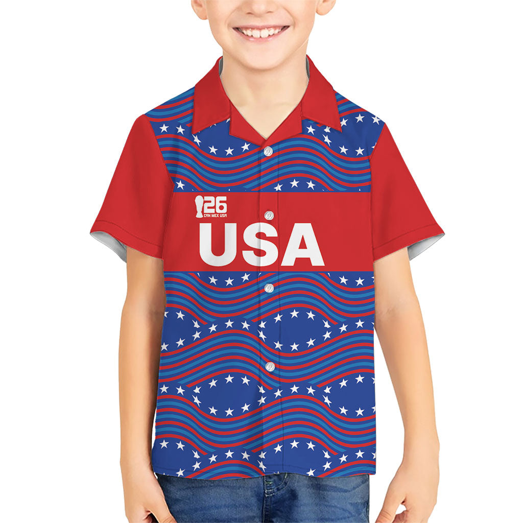 2026 World Football Host Country United States Custom Hawaiian Shirt