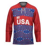 2026 World Football Host Country United States Custom Hockey Jersey