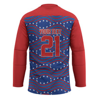 2026 World Football Host Country United States Custom Hockey Jersey