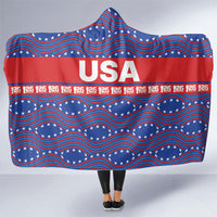 2026 World Football Host Country United States Hooded Blanket