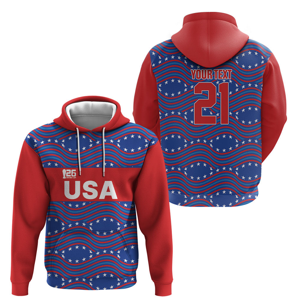2026 World Football Host Country United States Custom Hoodie