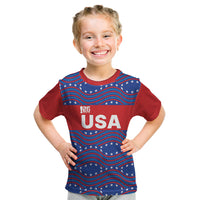 2026 World Football Host Country United States Custom Kid T Shirt