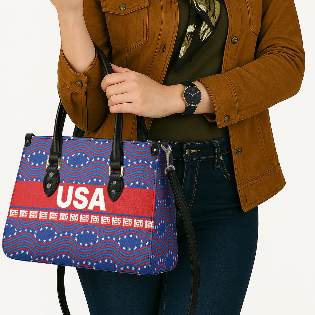 2026 World Football Host Country United States Leather Bag