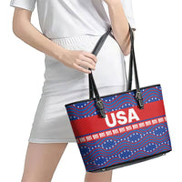 2026 World Football Host Country United States Leather Tote Bag
