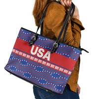 2026 World Football Host Country United States Leather Tote Bag