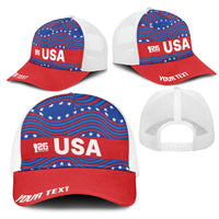 2026 World Football Host Country United States Personalized Mesh Trucker Cap