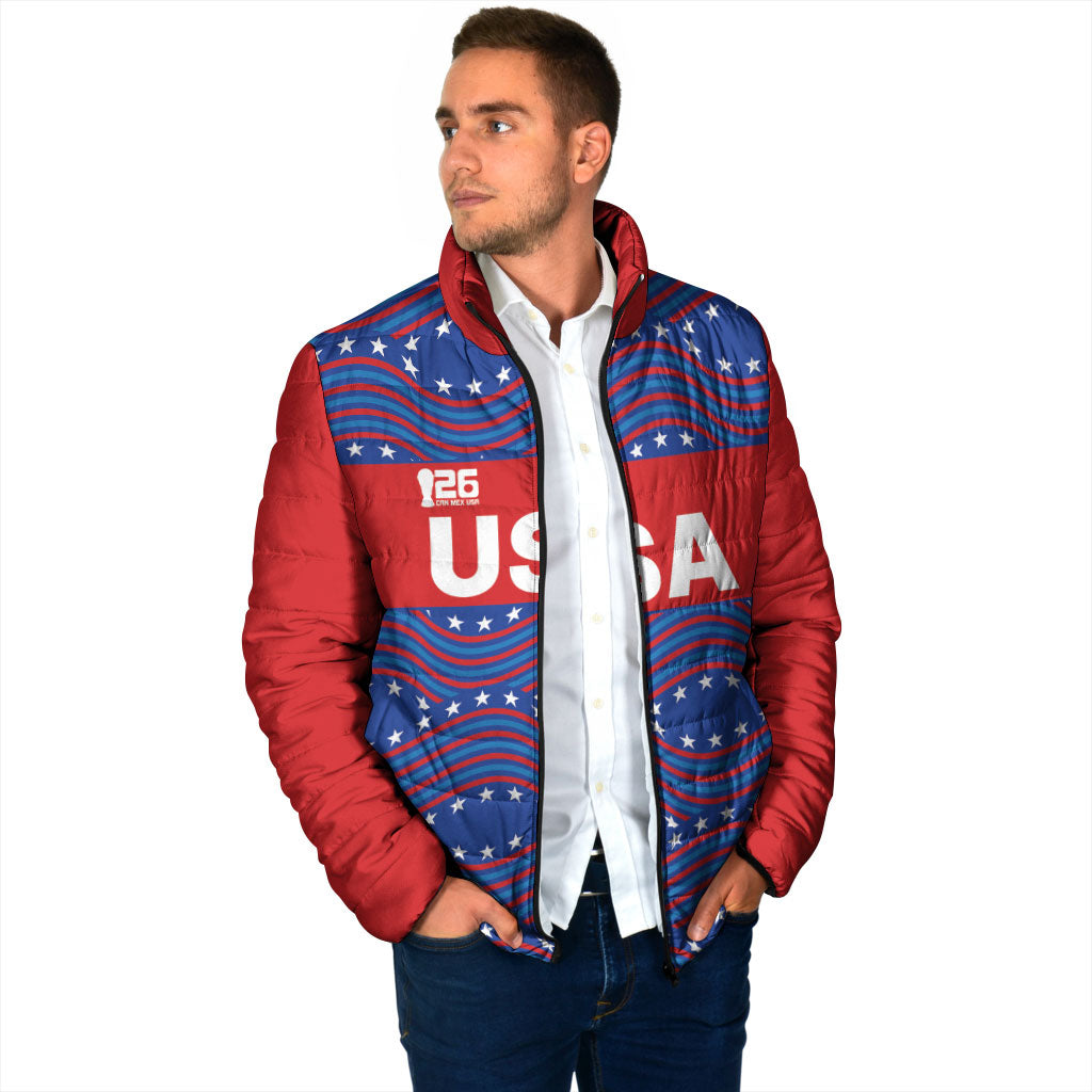 2026 World Football Host Country United States Custom Padded Jacket