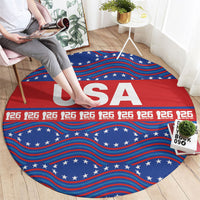 2026 World Football Host Country United States Round Carpet
