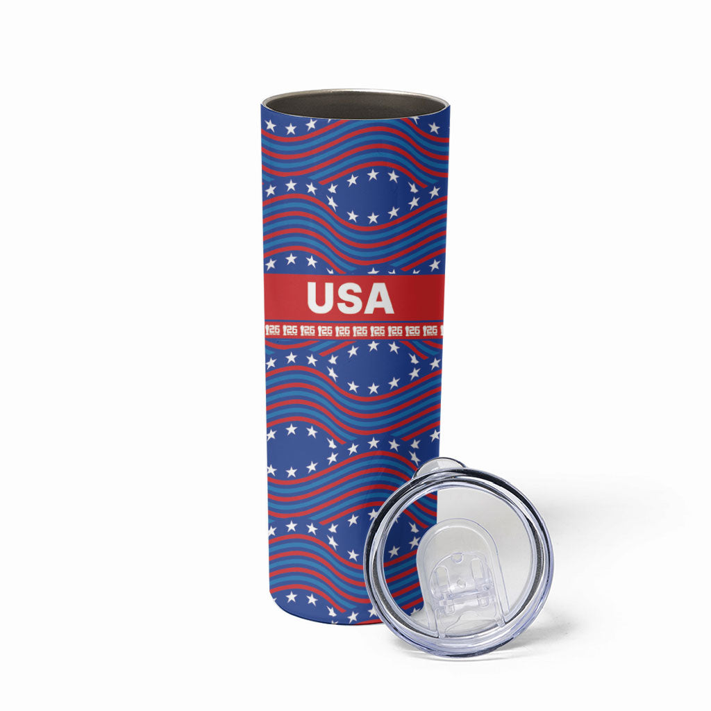 2026 World Football Host Country United States Skinny Tumbler