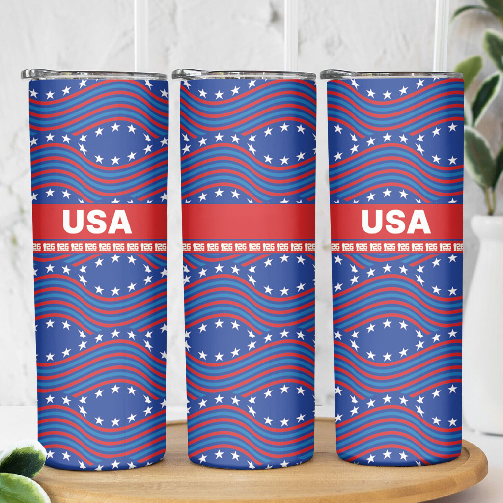 2026 World Football Host Country United States Skinny Tumbler
