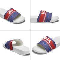 2026 World Football Host Country United States Slide Sandals