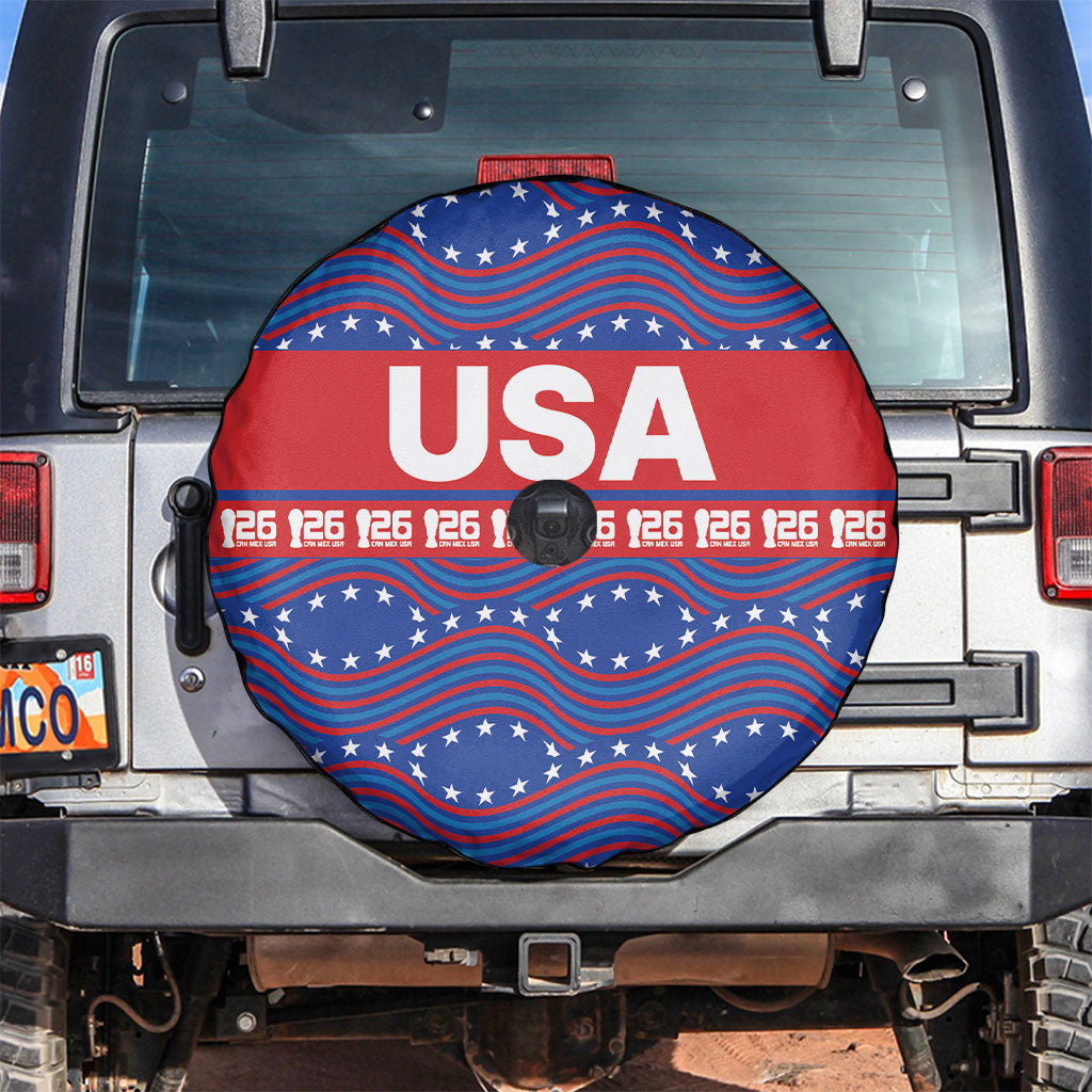 2026 World Football Host Country United States Spare Tire Cover
