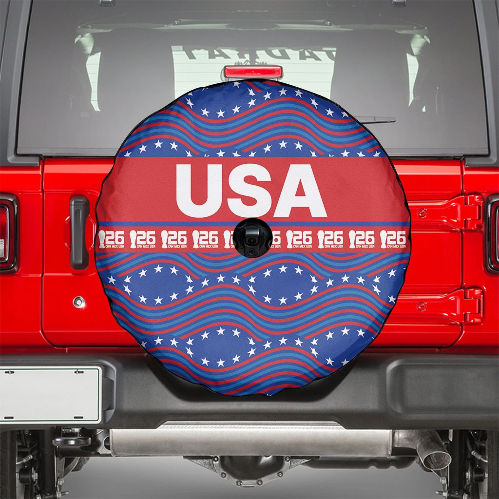 2026 World Football Host Country United States Spare Tire Cover