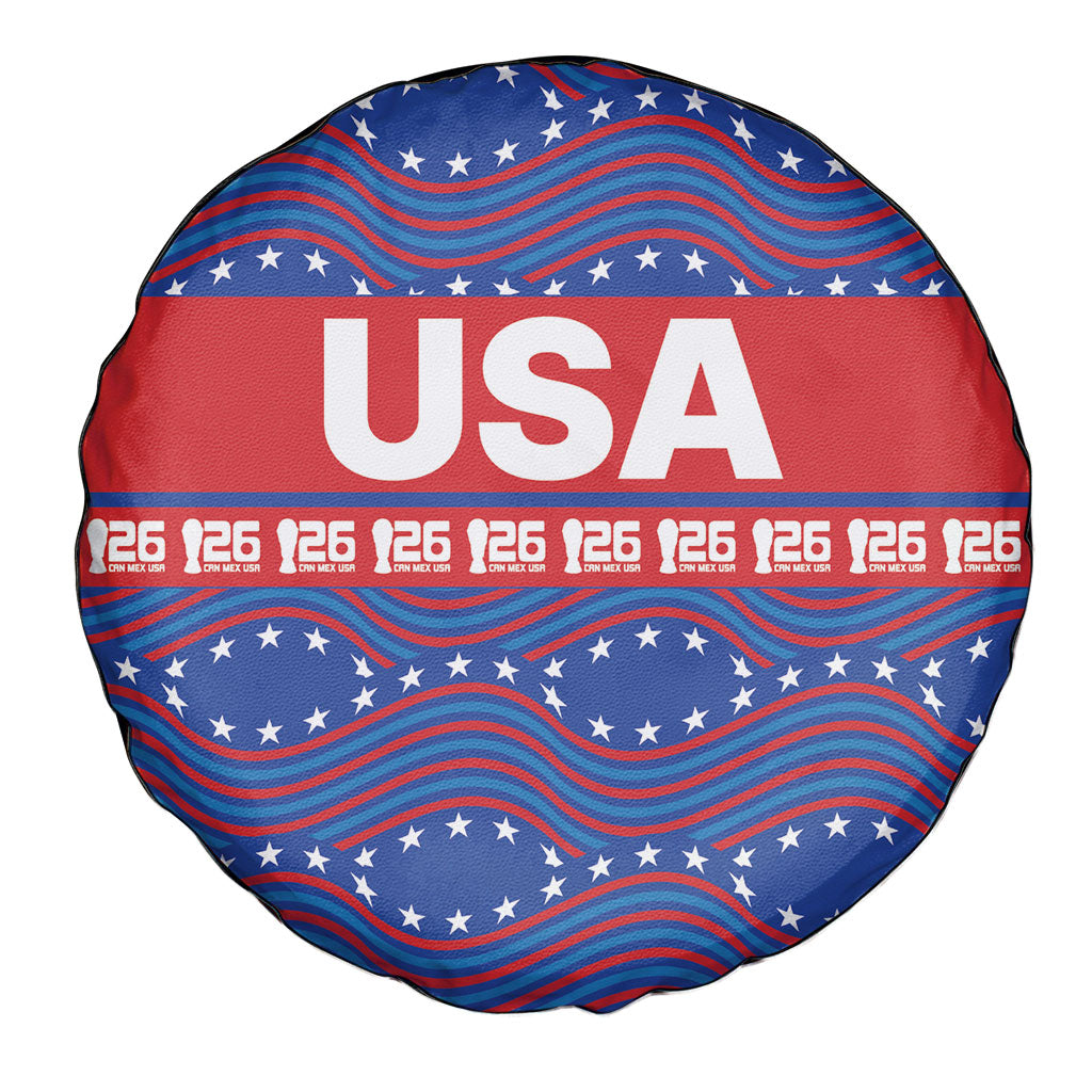 2026 World Football Host Country United States Spare Tire Cover