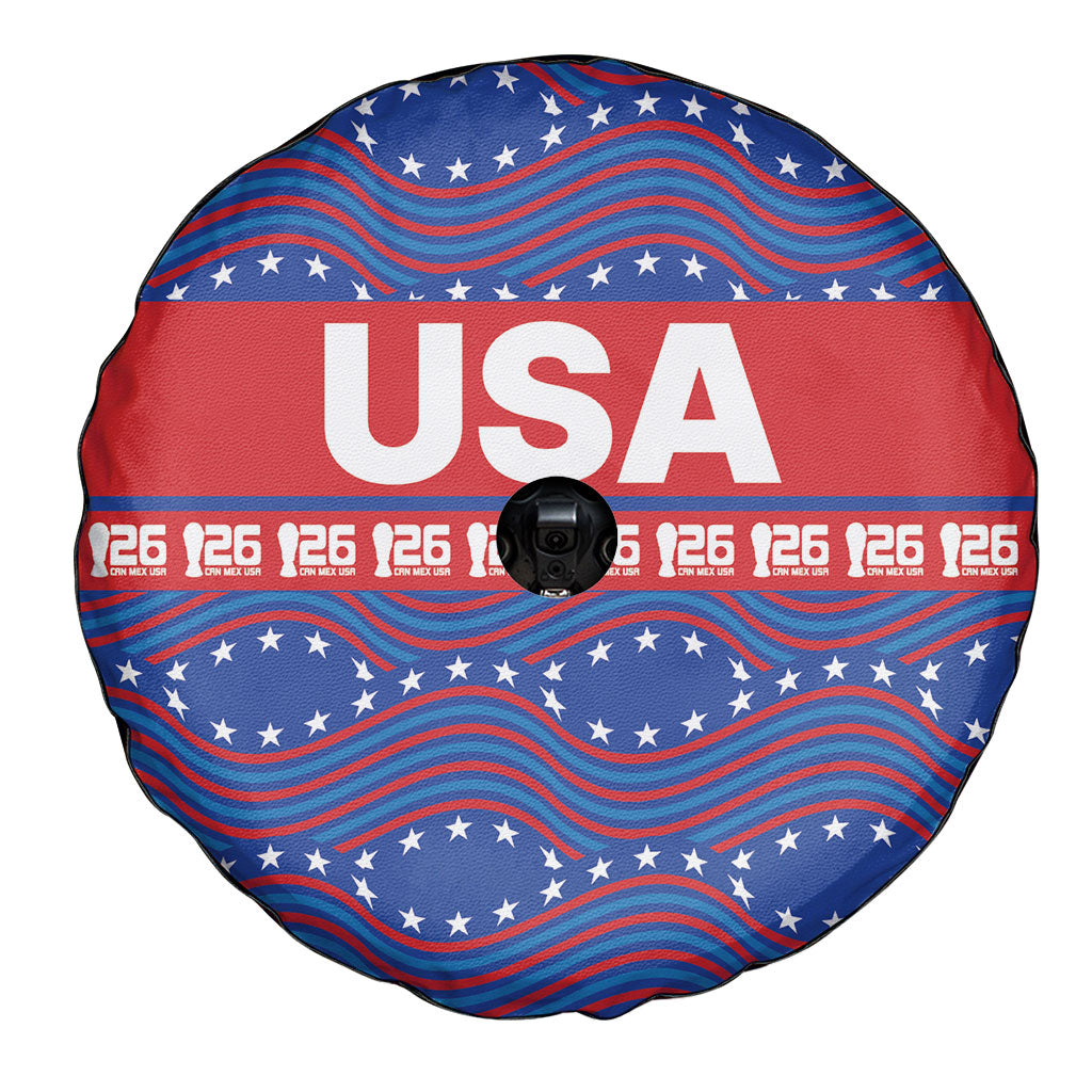 2026 World Football Host Country United States Spare Tire Cover