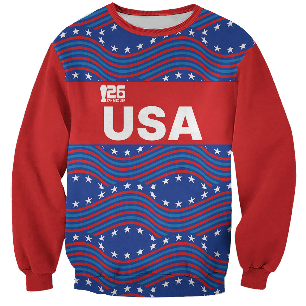 2026 World Football Host Country United States Custom Sweatshirt