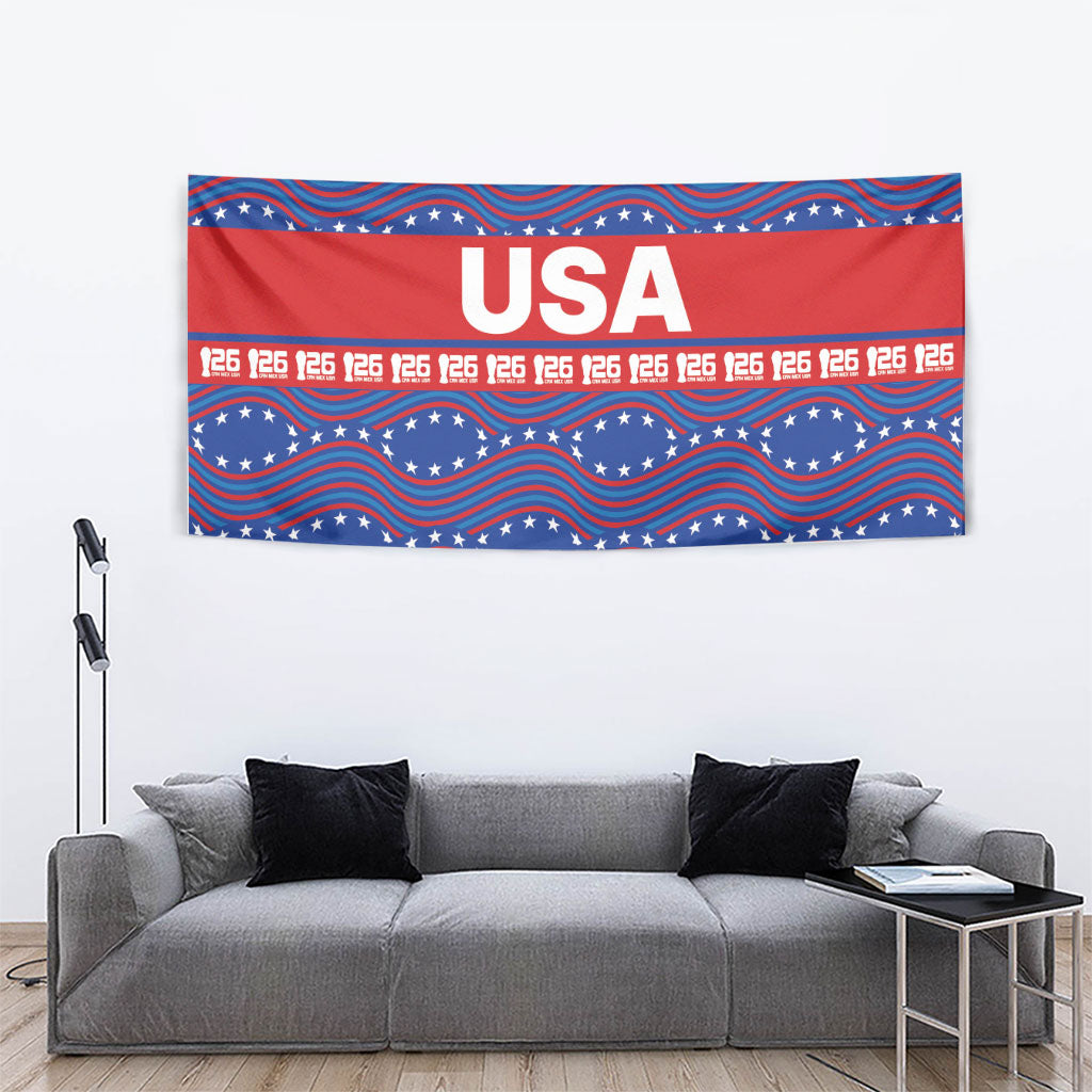 2026 World Football Host Country United States Tapestry