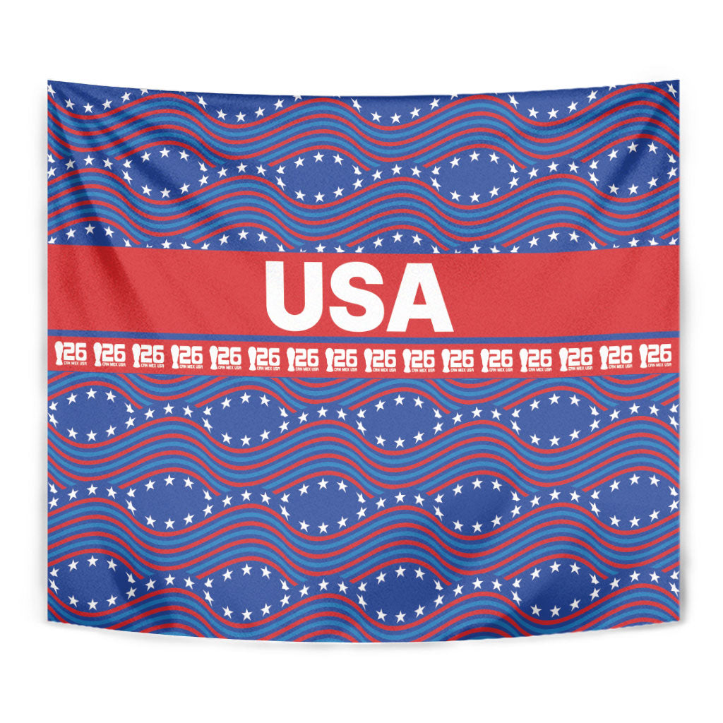 2026 World Football Host Country United States Tapestry